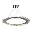 CWI LIGHTING 1108P32-613 LED Up Chandelier with Polished Nickel Finish