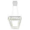 CWI LIGHTING 1084P44-601-RC-1C LED Chandelier with Chrome Finish