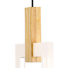 CWI LIGHTING 1214P26-3-236-A-RC LED Island/Pool Table Chandelier with White Oak Finish