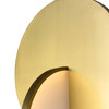 CWI LIGHTING 1206P10-1-629 LED Mini Pendant with Brushed Brass Finish