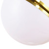 CWI LIGHTING 1148P10-1-624 1 Light Mini Pendant with Brass Finish