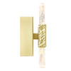 CWI LIGHTING 1090W5-1-620 LED Wall Sconce with Gold Leaf Finish