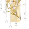 CWI LIGHTING 1094W11-3-620 3 Light Wall Sconce with Gold Leaf Finish