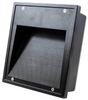 DABMAR LIGHTING DSL1130-LED16 LARGE SQUARE STEP LIGHT 16W LED 120-277V, Black