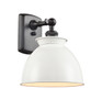 INNOVATIONS LIGHTING 516-1W-OB-M14-W Adirondack 1 Light Sconce part of the Ballston Collection