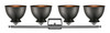 INNOVATIONS LIGHTING 516-4W-PC-M14-BK Adirondack 3 Light Bath Vanity Light part of the Ballston Collection