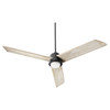 QUORUM INTERNATIONAL 35603-69 Trio -Light Ceiling Fan, Noir