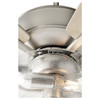 QUORUM INTERNATIONAL 7052-265 Breeze 2-Light Ceiling Fan, Satin Nickel