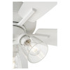 QUORUM INTERNATIONAL 7052-308 Breeze 3-Light Ceiling Fan, Studio White