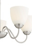 QUORUM INTERNATIONAL 6041-5-65 5-Light Chandelier, Satin Nickel