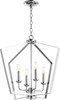 QUORUM INTERNATIONAL 894-4-14 4-Light Entry Light, Chrome