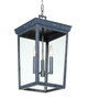 CRYSTORAMA BEL-A8065-GE Belmont 3 Light Graphite Pendant