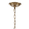 CRYSTORAMA BAI-A2108-AG Bailey 8 Light Aged Brass Chandelier