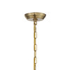 CRYSTORAMA 6625-VG-CL-S Othello 5 Light Vibrant Gold Chandelier