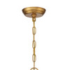 CRYSTORAMA 8828-GA-CL-SAQ Bridgehampton Crystal Bronze Chandelier