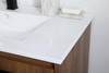 ELEGANT DECOR VF42036WB 36 inch  Single Bathroom Vanity in Walnut Brown