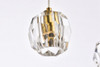 Elegant Lighting 3505D28G Eren 3 lights Gold pendant