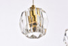 Elegant Lighting 3505D28G Eren 3 lights Gold pendant