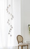 Elegant Lighting 3505G15C Eren 18 lights chrome pendant