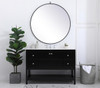ELEGANT DECOR VF16448BK 48 inch Single Bathroom Vanity in Black ELEGANT DECOR VF16448BK 48 inch Single Bathroom Vanity in Black