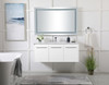 ELEGANT DECOR VF44048WH 48 inch  Single Bathroom Floating Vanity in White