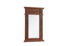 Elegant Decor VM11828TK Wood frame mirror 18 inch x 28 inch in Teak