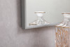 Elegant Decor MR41836GR Metal frame rectangle mirror 18 inch x 36 inch in Grey