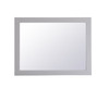 Elegant Decor VM22736GR Aqua rectangle vanity mirror 27 inch in Grey Elegant Decor VM22736GR Aqua rectangle vanity mirror 27 inch in Grey
