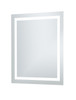 Elegant Decor MRE73036 Hardwired LED Mirror W30 x H36 Dimmable 5000K