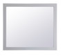 Elegant Decor VM24236GR Aqua rectangle vanity mirror 42 inch in Grey Elegant Decor VM24236GR Aqua rectangle vanity mirror 42 inch in Grey