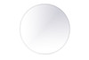 Elegant Decor MR401942 Gracin Round Mirror 42 inch Clear Elegant Decor MR401942 Gracin Round Mirror 42 inch Clear