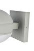 Living District LDOD4011S Raine Integrated LED wall sconce in silver