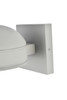 Living District LDOD4016S Raine Integrated LED wall sconce in silver