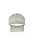 Living District LDOD4016S Raine Integrated LED wall sconce in silver