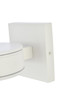 Living District LDOD4018WH Raine Integrated LED wall sconce in white