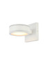 Living District LDOD4018WH Raine Integrated LED wall sconce in white