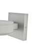 Living District LDOD4018S Raine Integrated LED wall sconce in silver