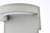 LIVING DISTRICT LDOD4031S Raine Integrated LED wall sconce  in silver