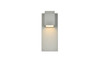 Living District LDOD4007S Raine Integrated LED wall sconce in silver