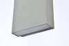 Living District LDOD4001S Raine Integrated LED wall sconce in silver