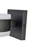 Living District LDOD4012BK Raine Integrated LED wall sconce in black