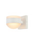 Living District LDOD4017WH Raine Integrated LED wall sconce in white