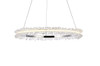Elegant Lighting 3506D26C Laurel LED 26 inch Chrome pendant