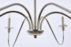 Living District LD5056D42PN Rohan 42 inch chandelier in polished nickel