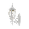 LIVEX LIGHTING 7520-13 Frontenac 1 Lt Textured White  Outdoor Wall Lantern