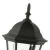 LIVEX LIGHTING 7556-14 Hamilton 1 Lt Textured Black Outdoor  Wall Lantern