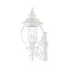 LIVEX LIGHTING 7701-13 Frontenac 4 Lt Textured White  Outdoor  Wall Lantern