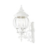 LIVEX LIGHTING 7701-13 Frontenac 4 Lt Textured White  Outdoor  Wall Lantern