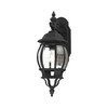 LIVEX LIGHTING 7706-14 Frontenac 1 Lt Textured Black  Outdoor  Wall Lantern