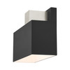 LIVEX LIGHTING 22423-04 Lynx 1 Lt Black Outdoor ADA Wall Sconce